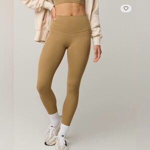 NWT Aerie Real Me Xtra High Waisted Pocket Leggings Soft Sand, size S & L